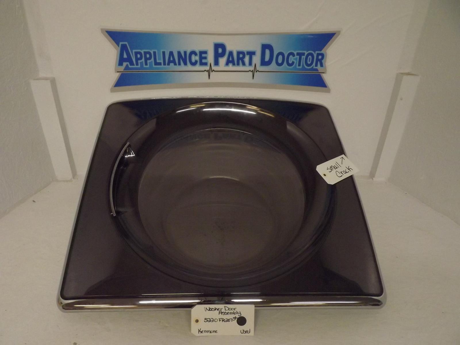 Kenmore Washer ADC74068401 Door Assembly Used Kenmore Washer ADC74068401 Door Assembly Used